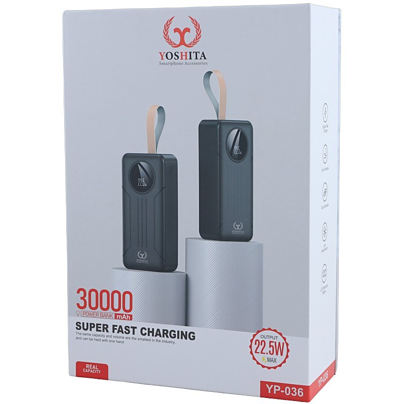 پاوربانک یوشیتا yp036 30000
