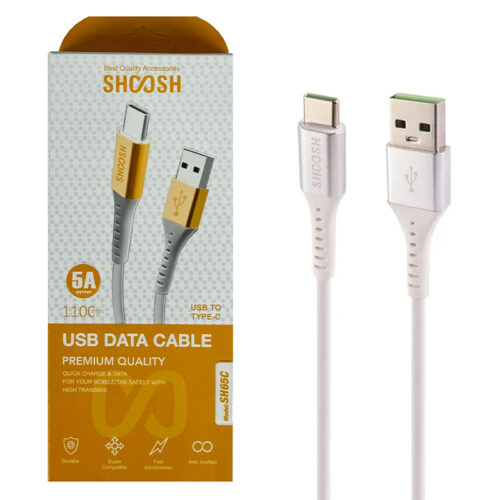 کابل تبدیل USB به USB-C شوش مدل SH65 C طول1.1 متر