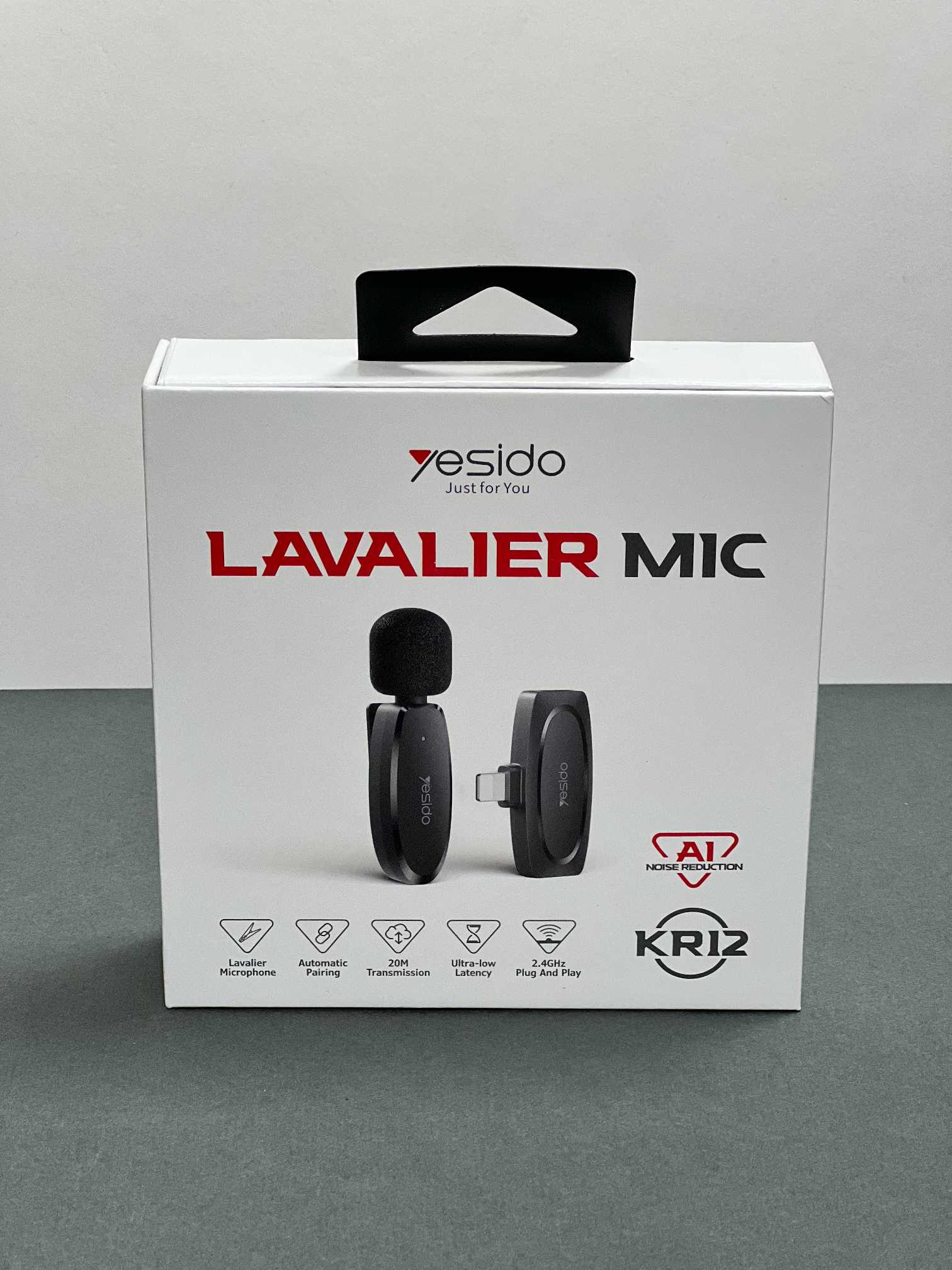 میکروفون یقه ای برند یسیدو مدل KR12(آیفون)